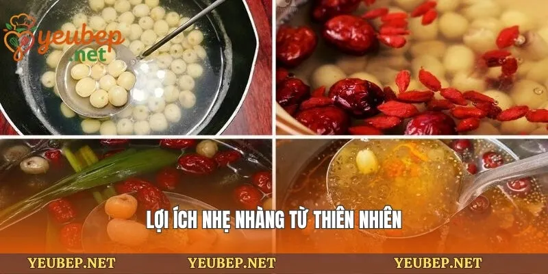 Lợi ích nhẹ nhàng từ thiên nhiên