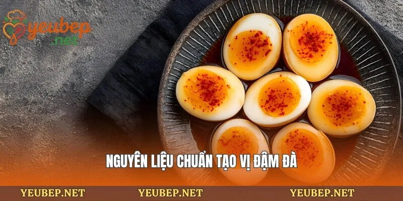 Nguyên liệu chuẩn tạo vị đậm đà