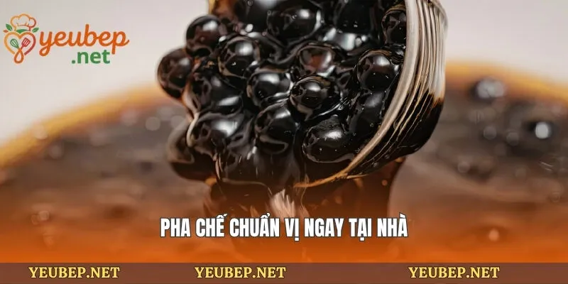 Pha chế chuẩn vị ngay tại nhà