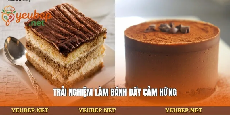 Trải nghiệm làm bánh đầy cảm hứng